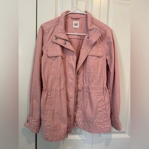 GAP Pink Utility Jacket with Front Pockets